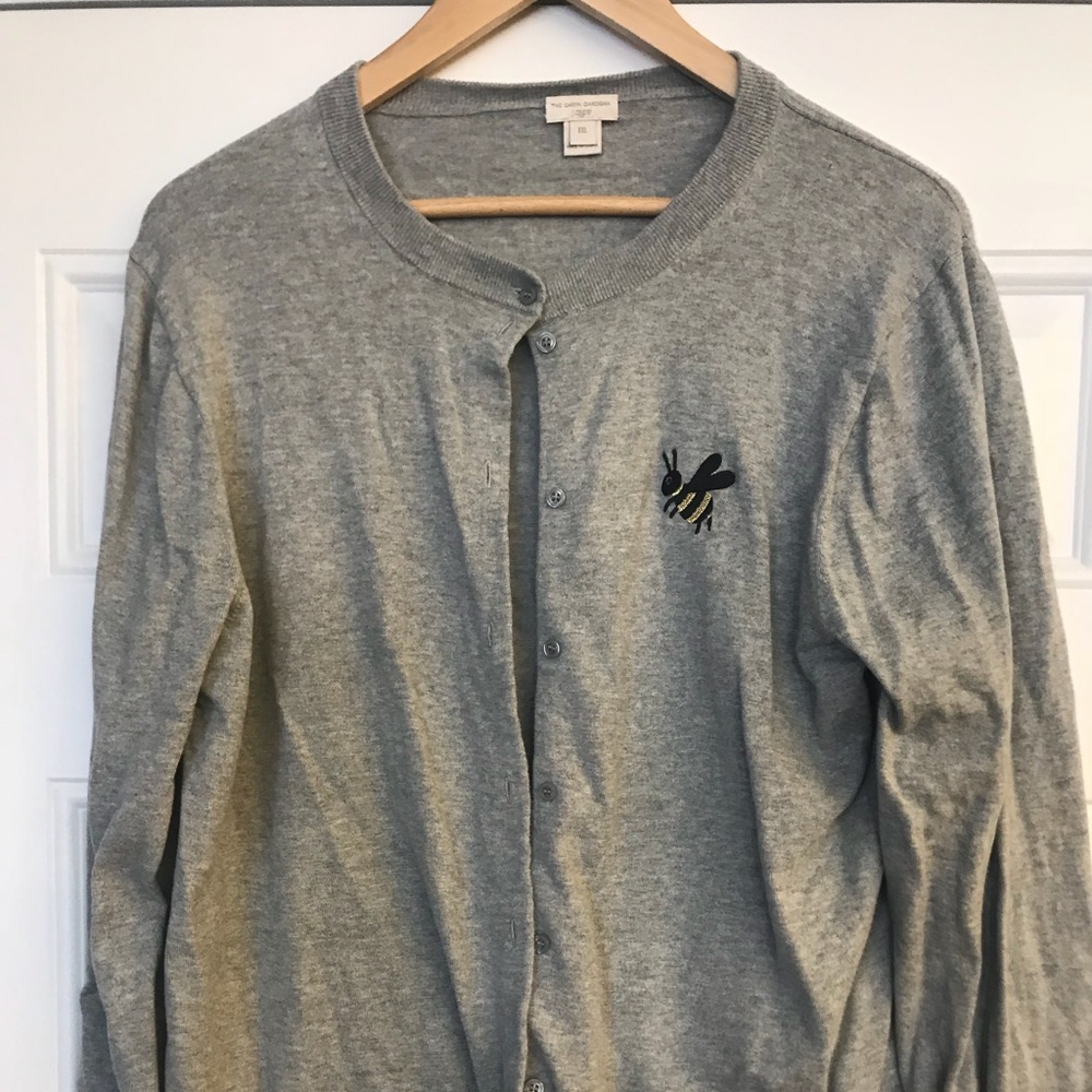 J crew bee cardigan